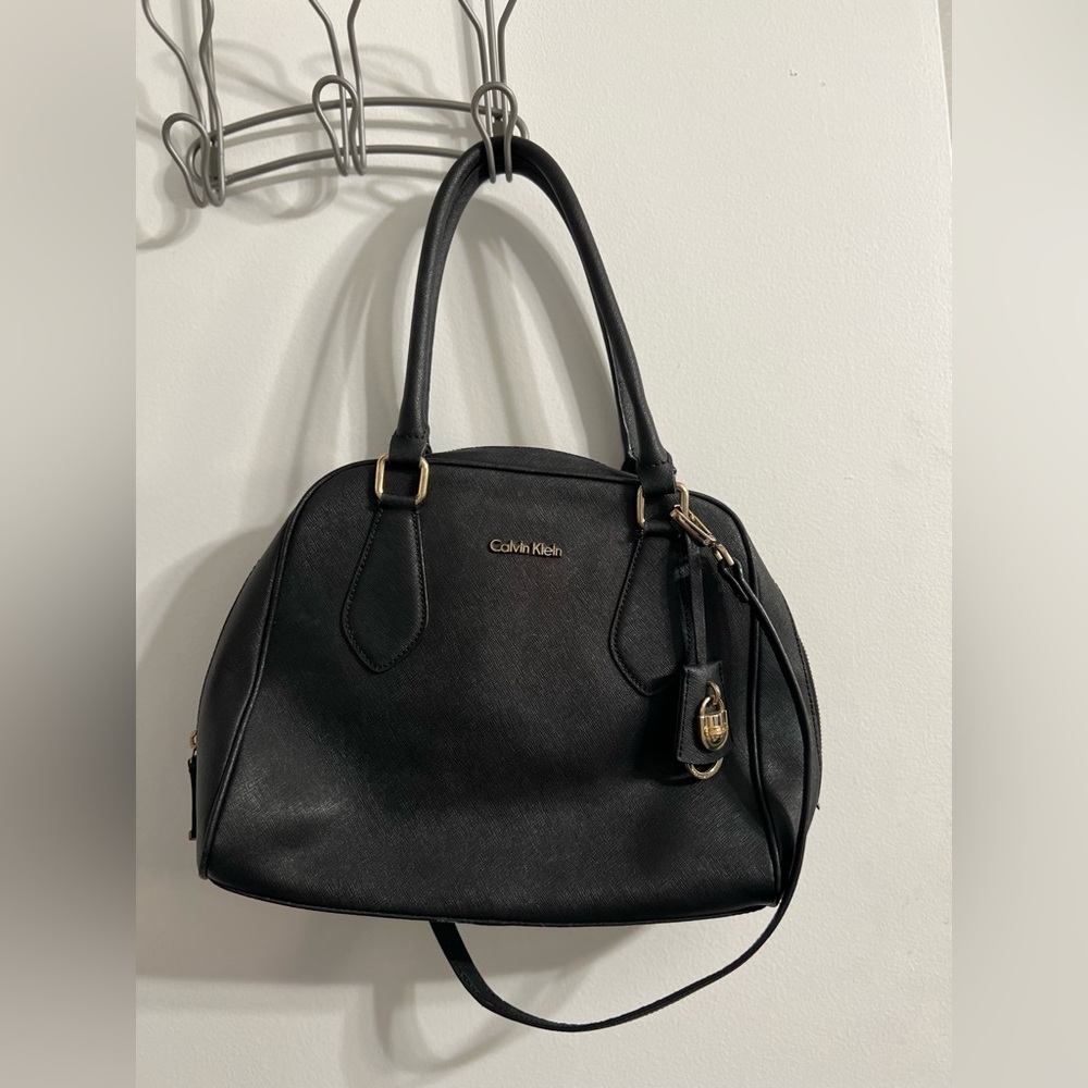 Black Calvin Klein purse.
